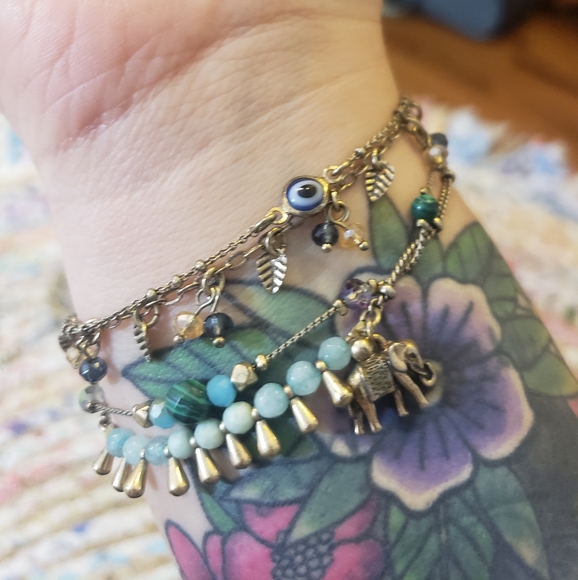 Set of 2 Chloe + Isabel adjustable  bracelets - Picture 4 of 5